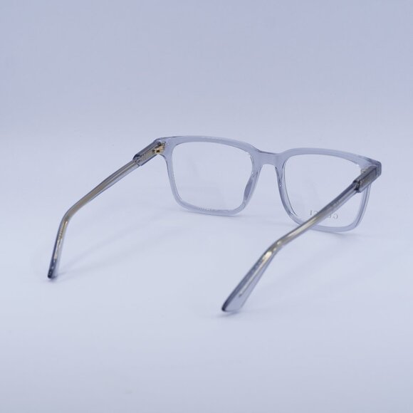 Gucci GG1120O 005 Eyeglasses Transparent Blue 55mm Square Frame - Picture 9 of 10